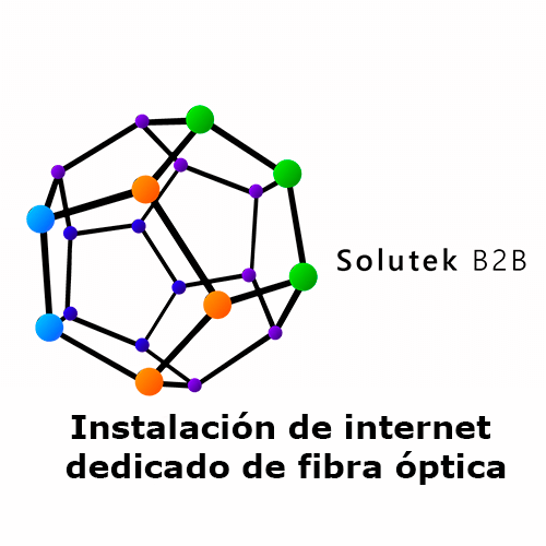 instalación de internet dedicado de fibra óptica