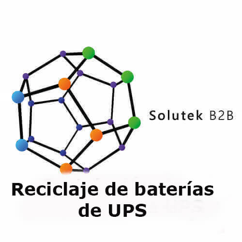 Reciclaje de baterías de UPS